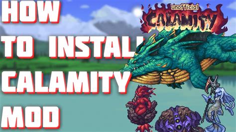 how to install calamity mod terraria